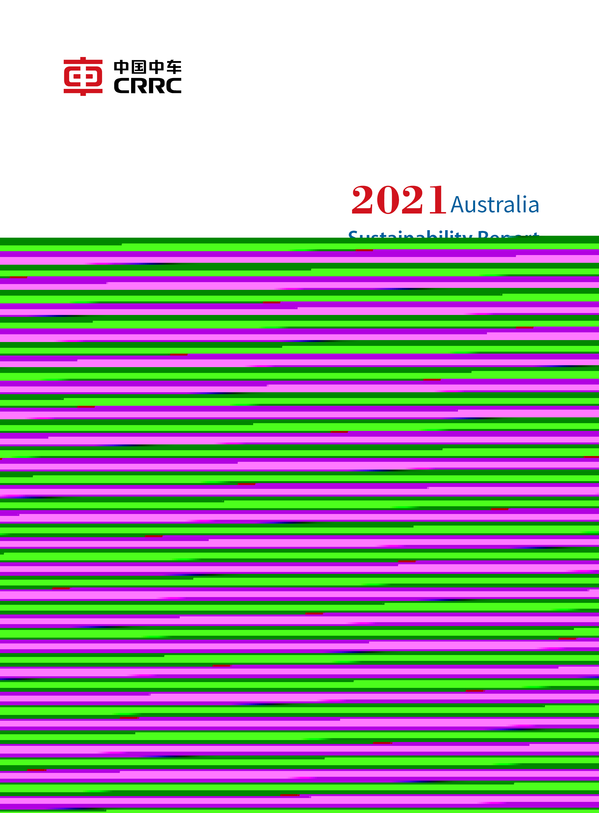 2021 CRRC Australia Social Responsibility Report