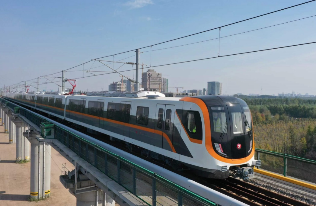 时速100公里全自动无人驾驶A型铝合金地铁列车